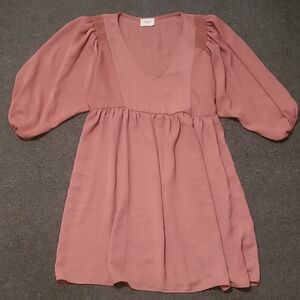 Everly Mauve Dress